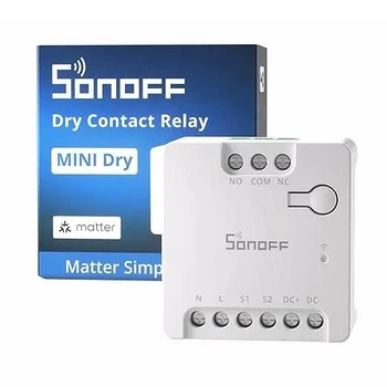 Умное реле сухого контакта Sonoff MINI-D Wi-Fi Matter