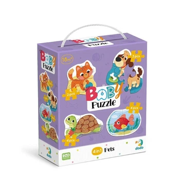 Пазл Dodo Baby puzzle Домашние животные 4 в 1 300688