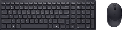 Комплект бездротовий Dell KM555 Black (580-BBVV)