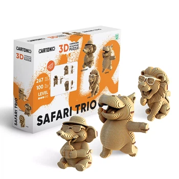 3D пазл Cartonic Safari Trio (CARTTRIOSAF)