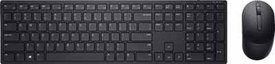 Комплект бездротовий Dell KM5221W Pro Black (580-AJRT)