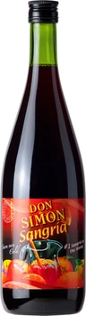 Вино ароматизоване Don Simon Sangria червоне солодке 1 л (8410261151199)