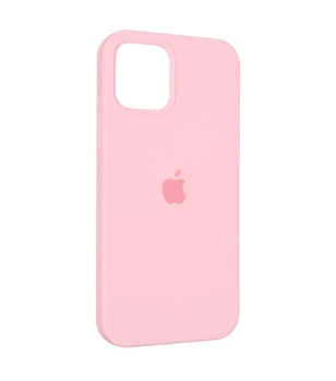 Чохол для iPhone 14 силіконовий Soft-touch Silicone Case Full Size (AA) Light Pink