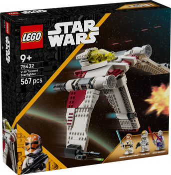 Zestaw klockow LEGO Star Wars Mysliwiec V-19 Torrent 567 elementow (75432) (955555912597877) - Outlet