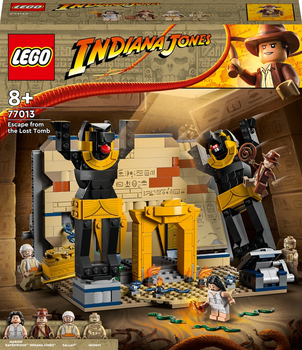 Zestaw klockow LEGO Indiana Jones Ucieczka z zaginionego grobowca 600 elementow (77013) (955555912017652) - Outlet