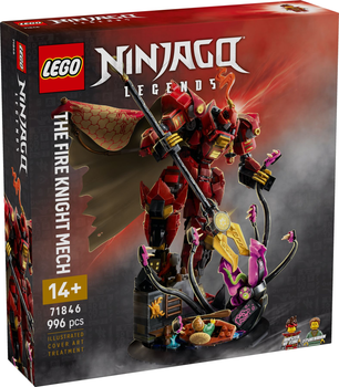 Конструктор LEGO Ninjago Legends Бойовий робот вогняного лицаря 996 елементів (71846) (955555912017595) - Уцінка