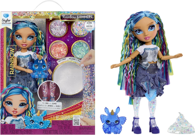 Лялька Rainbow High Rainbow Shimmers with Slime Fashion Doll Skyler Блакитна (122418) (0035051122418)