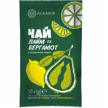 Асканія Чай-сашет Лайм та Бергамот - 50 g
