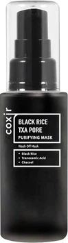Маска Coxir Black Rice TXA Pore Furifying Mask для очищення пор 50 мл (8809080824894)