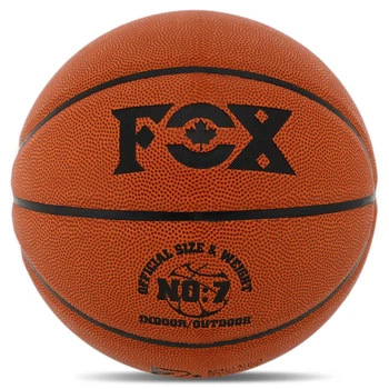 Мяч баскетбольный FoxBall Allweather 8974 размер 7 Brown