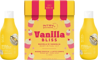 Набір Intra Sweet Vanilla Солодка ваніль Гель для душу та ванни 250 мл + Лосьйон для тіла 250 мл (8030976035159)