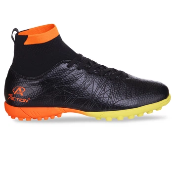 Сороконожки шиповки Pro Action 823-1 размер 44 Black-Orange-Yellow