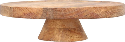 Patera na nóżce HOMLA Sjal Mango S z drewna mango 25 x 7 cm (5904183831145)