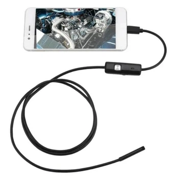Автомобільний ендоскоп-камера для телефону та ПК гнучкий USB кабель 5 м