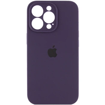 Чохол Silicone Case Full Camera Protective (AA) Apple iPhone 14 Pro Max (6.7") Фіолетовий / Elderberry Без бренду