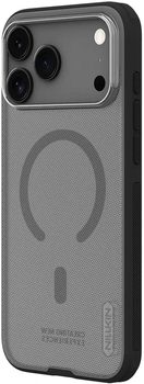 Etui Nillkin Super Frosted Shield Pro Magnetic do Apple iPhone 17 Pro Max Przezroczysty/Czarny (6902048303775)