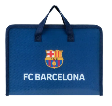 Портфель пластиковий А4, на блискавці FC Barcelona BC25-202 Kite