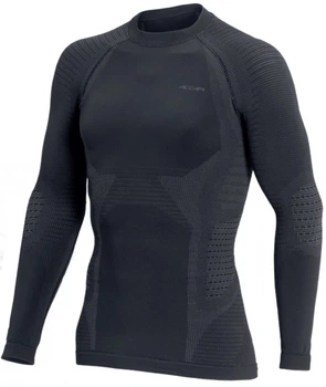 Термофутболка з довгим рукавом Accapi Polar Bea New XS/S Чорний-Сірий