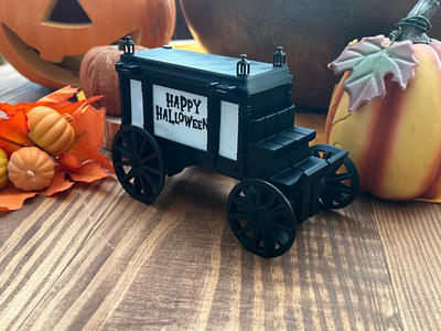 Світильник-нічник Карета Happy Halloween. Aivory