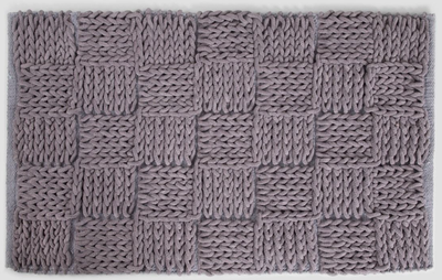 Килимок для ванної кімнати HOMLA 735011 Tenu 50 x 80 см Сірий (5906496735011)