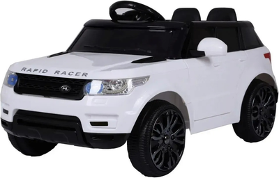 Samochód terenowy elektryczny dla dzieci Start Run Biały (5903864905502)