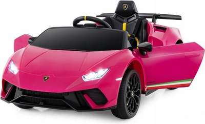 Електричний автомобіль для дітей Lamborghini Invencible Рожевий (5903864942361)