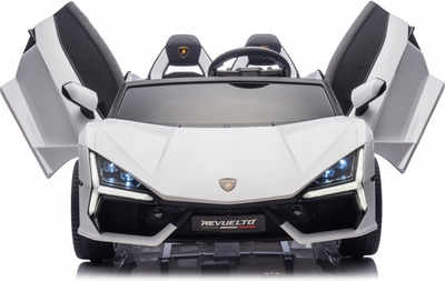 Samochód elektryczny dla dzieci Ramiz Lamborghini Revuelto Xl Biały (5903864984538)