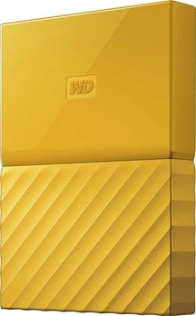 Накопитель внешний HDD 2.5" USB 1.0TB WD My Passport Yellow (WDBYNN0010BYL-WESN)
