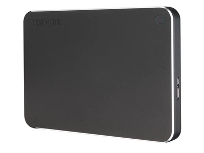 Накопитель внешний HDD 2.5" USB 1.0TB Toshiba Canvio Premium Dark Grey (HDTW210EB3AA)