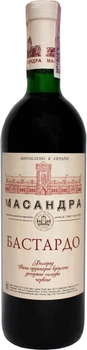 Вино Масандра Бастардо червоне десертне 0.75 л 16% (4820013375737_4820013375423)