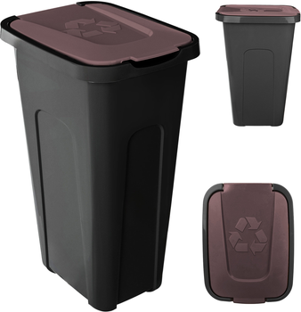 Кошик для сортування відходів Kadax з кришкою 30 л (5906638305300)