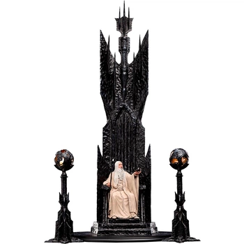 Статуетка LORD OF THE RINGS Saruman the White on Throne Statue 1/6 scale (Володар перснів) 110 см