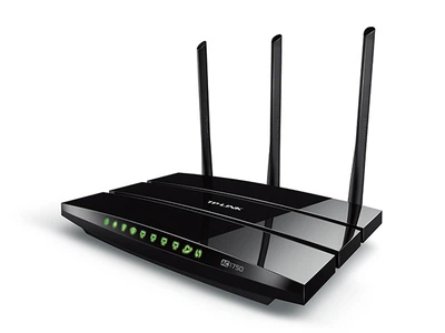 Беспроводной маршрутизатор TP-LINK Archer C7 (AC1750, Tether, 1хWAN GE, 4xLAN GE, 1xUSB, 3 антенны внешние, 3 антенны внутренние)