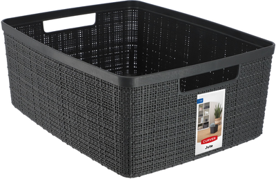 Koszyk na drobiazgi Curver 12 l Ciemno-szary (3253921905078)