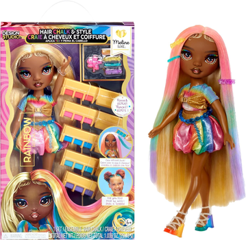 Лялька Rainbow High Hair Chalk & Style Doll Meline (Золота) (526797) (0035051526797)