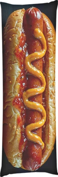Подушка дакімакура Hot - Dog Розмір: 30х75 cm