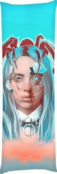 Подушка Дакімакура Billie Eilish (16) Розмір: 60х180 Cm