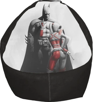 Кресло Груша Batman: Arkham City (2) Цвет: Черный, Размер: M