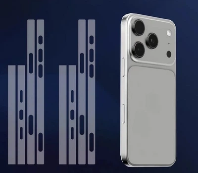 Протиударна Гідрогелева Mietubl плівка на бічну рамку iPhone 17 pro Max прозора - 2 комплекти