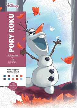 Розмальовки disney за номерами Zagadkowe rysunki антистрес арт терапія велика розмальовка дитяча дісней по цифрам для дітей дівчаток хлопчиків дорослих Pory Roku Saisons
