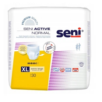 Подгузники трусы для взрослых Seni Active Normal Extra Large 120-160 см 30 шт