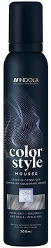 Półtrwała pianka koloryzująca Indola Color Style Pearl Grey 200 ml (4067971002989)