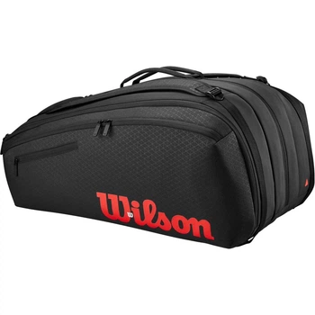Чехол Wilson CLASH V3 15PK RACQUET BAG BLACK/INFRARED Черный 76 x 34 x 45 см (WR8038201001)