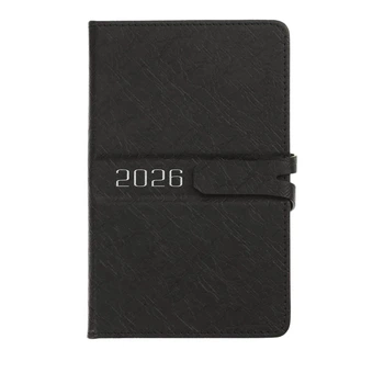 Ежедневник 2026 Buromax A6 Belle BM.2577-* - Черный