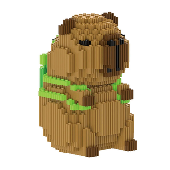 3D Конструктор Magic Blocks Капібара з рюкзаком.
