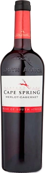Вино Cape Spring Merlot-Cabernet червоне сухе 0.75 л (3263286355302)