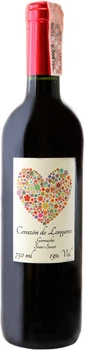 Вино Corazon de Longares Garnacha Semisweet червоне напівсолодке 0.75 л 13% (8424659105305)