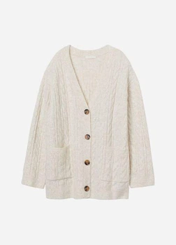 Жіночий кардиган H&M 720784-2 М(170/96) бежевий (2000005023682)
