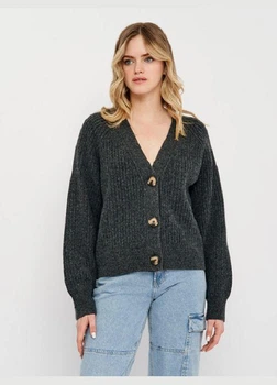Жіночий кардиган H&M 720725-4 2XL(175/128) сірий (2000005023927)