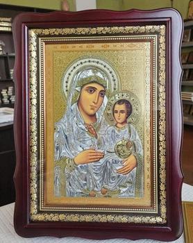Ікона Божої Матері Єрусалимська, кіот 32×42см